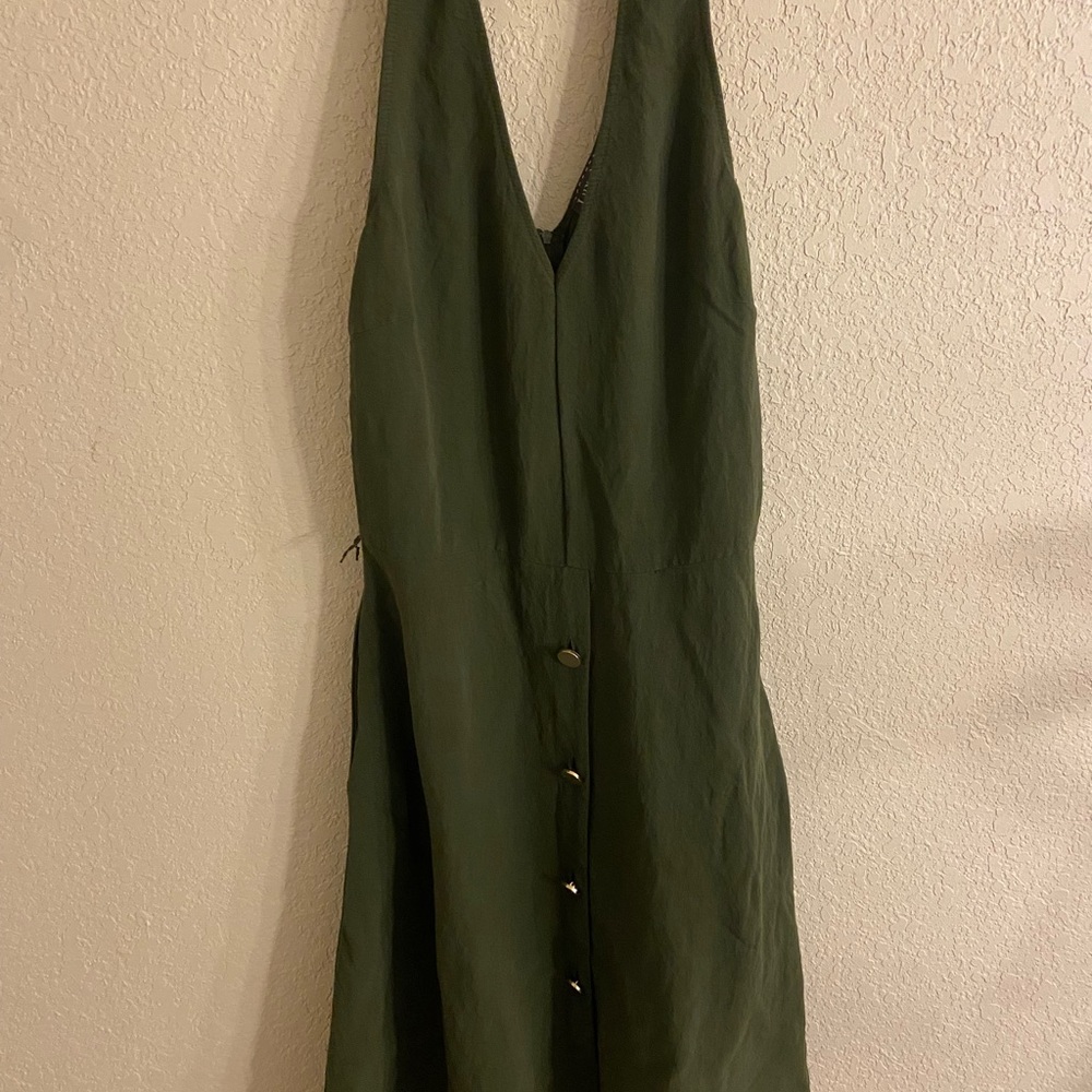 Green dress    Super cute :)